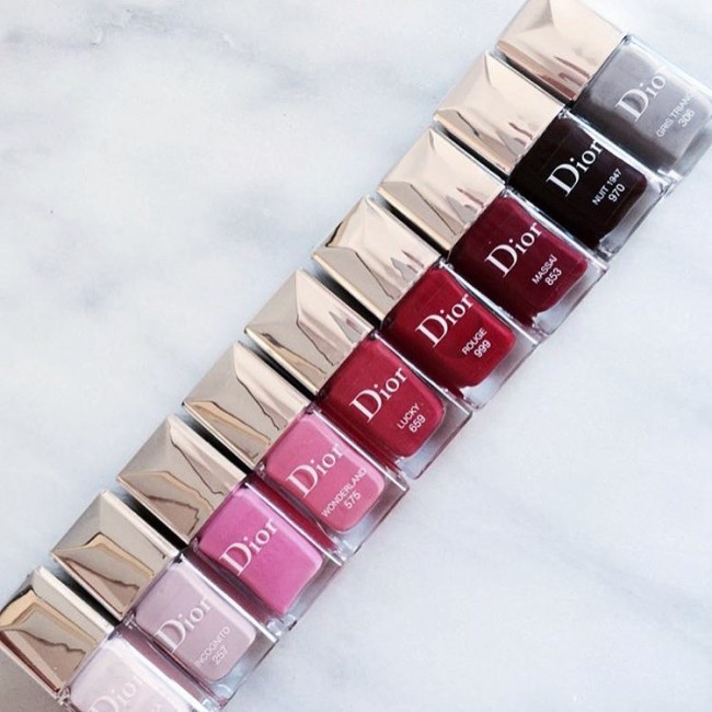 40+ Beautiful Nail Polish Colors — Nine Shades of Dior