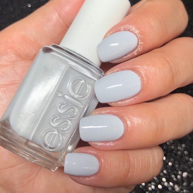 40+ Beautiful Nail Polish Colors  — Light Blue Nail Polish