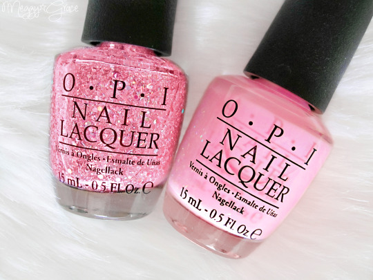 40+ Beautiful Nail Polish Colors  — O.P.I Glitter Pink Nail Polish