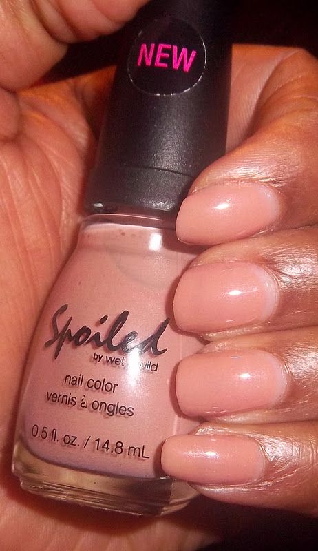 40+ Beautiful Nail Polish Colors  — Nude Spoiled by wet n wild