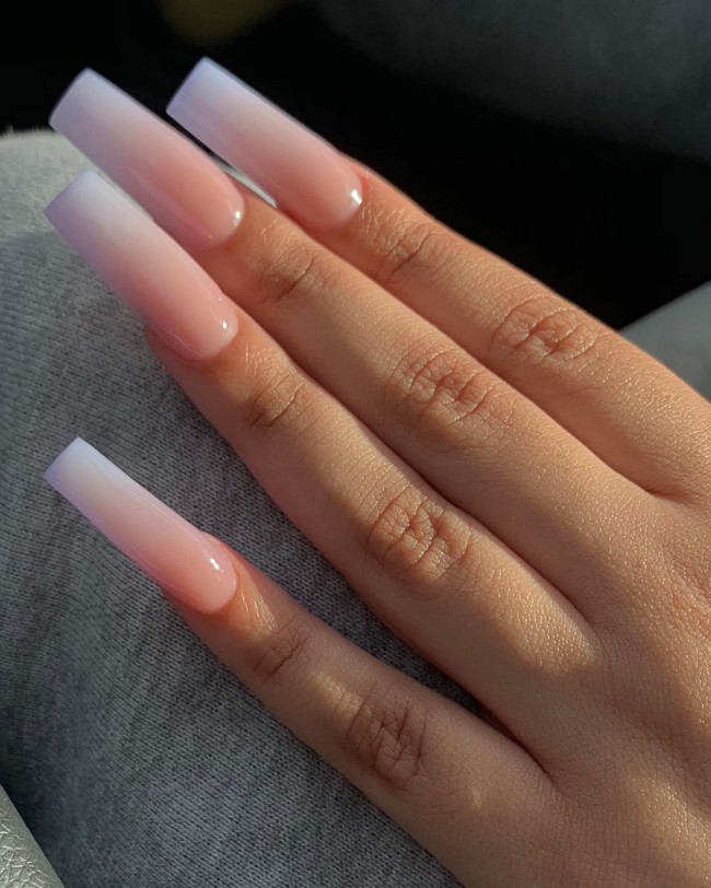 Nude Acrylic Nail Art Designs — 69