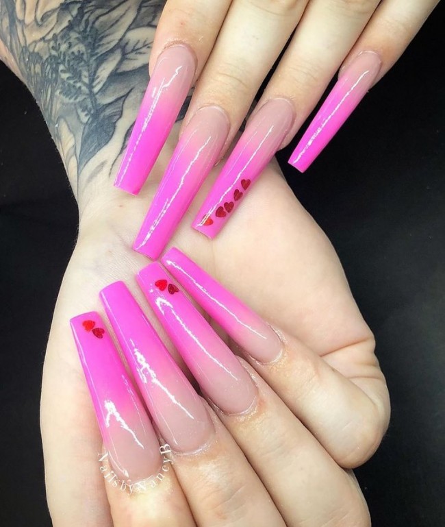 pink nail designs, valentine nails 2022, pink valentine nails, valentine nails pink, valentine nails coffin, pink nails, pink nail designs for valentines