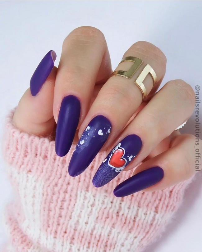 70 Best Nail Art Ideas For Valentines Day Nails — 32