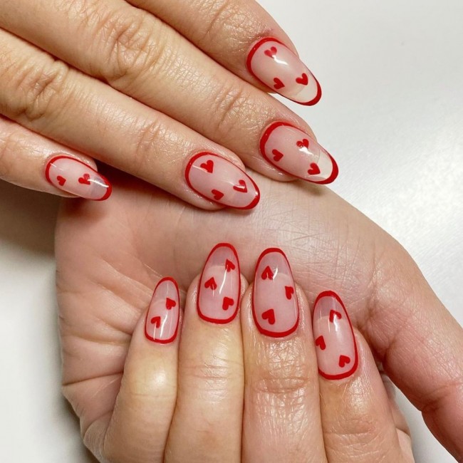 valentines day nails 2022, valentines nail ideas, love heart nails , valentines nail acrylic, short nail art valentines, valentines nails gel, cute valentines day nails