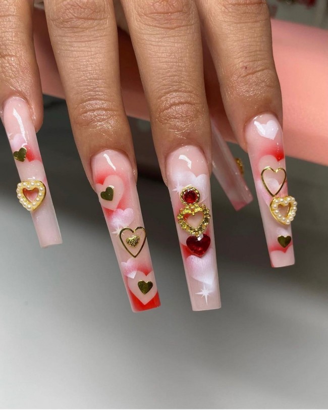 49 Beautiful Valentine’s Day Nails — Kawaii Nails