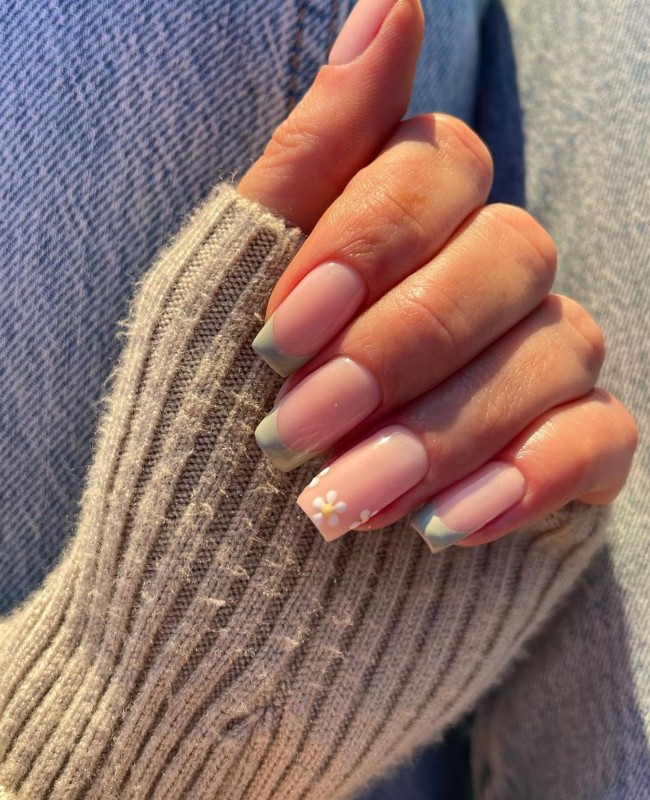 45 Ways to Wear Spring Nail Designs in 2022 — Sage Tips + Floral Nail Design