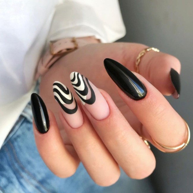 black nails 2022, black nail art designs, black acrylic nails, black nail designs short, marble black nail designs 2022, simple black nail designs, black nail designs, matte black nail designs, black and white nail designs, black nail designs 2022