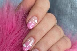 cloud nails, summer nail ideas, short cloud nails, cloud nails acrylic, cloud nails pink, cloud nails coffin, cloud tip nails, ombre cloud nails, cloud nails art, fluffy cloud nail art