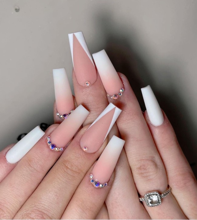 45 Ways to Wear Spring Nail Designs in 2022 — Acrylic Ombre Nail Design