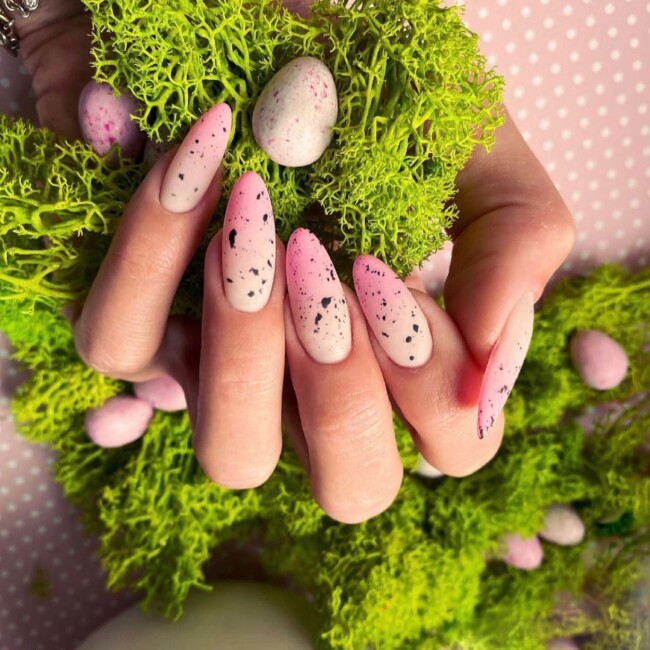 easter nails, easter nails 2022, spring nails 2022, easter nails acrylic, easter nails designs, easter nails designs 2022, speckled egg nails, eggshell nails