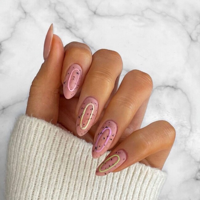 73 Easter Nails That Are Too Cute To Ignore — Speckled Egg Easter Nails