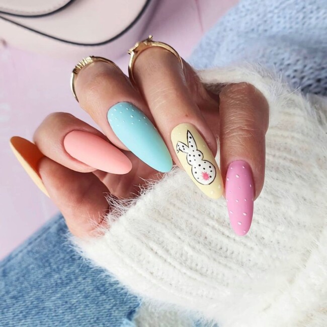 easter nails, easter nails 2022, spring nails 2022, easter nails acrylic, easter nails designs, easter nails designs 2022, speckled egg nails, eggshell nails