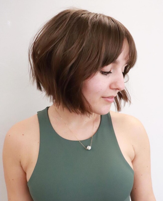 50 Cutest Bob with Bangs Ideas — Modern Bob Hairstyle