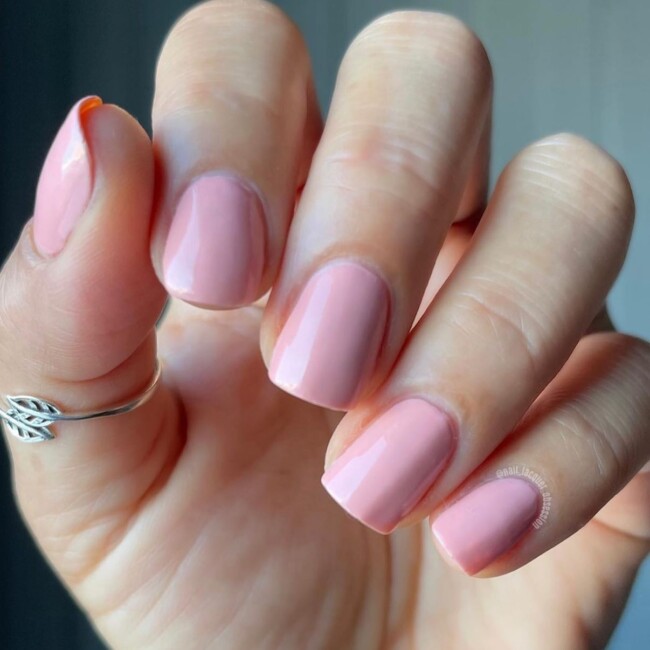 30 Hot Spring Nail Colors in 2022 — Pink Square Short Nails