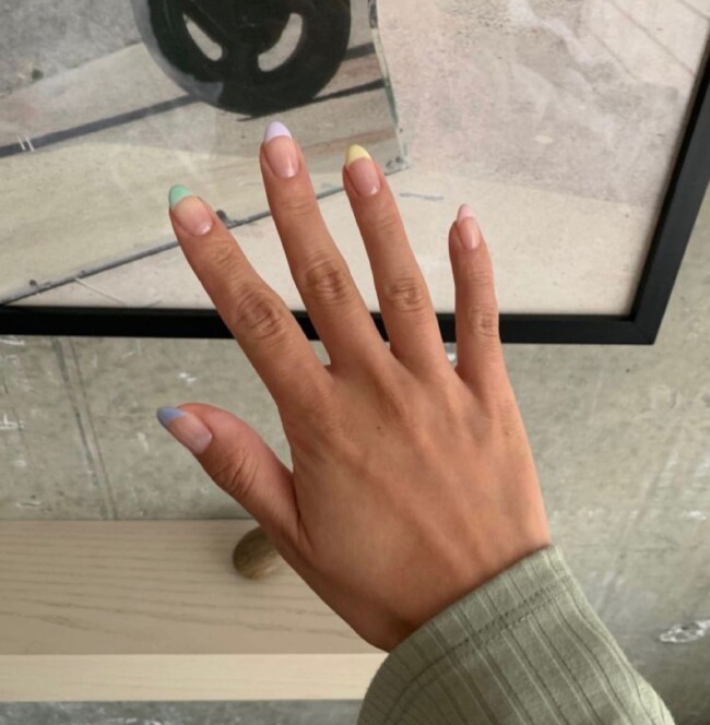 70+ Nail Art Designs Will Make You Want To Try ASAP — Pastel French Nails