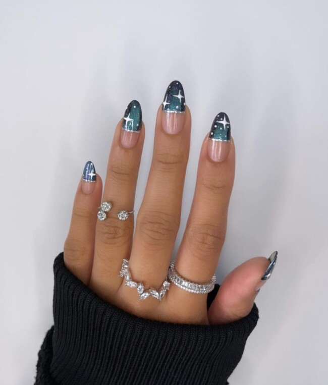 dark cloud french tip nails, summer nails designs, summer nails 2022, summer nails design 2022, summer nails acrylic, summer nails, gel, summer nails short, summer nails pink, bright summer nails, cute summer nails, bright summer nails 2022, french summer nails