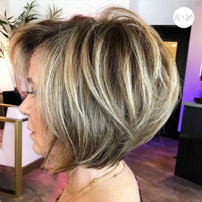 30 Layered Bob Haircuts & Hairstyles — Bob Layered Cut