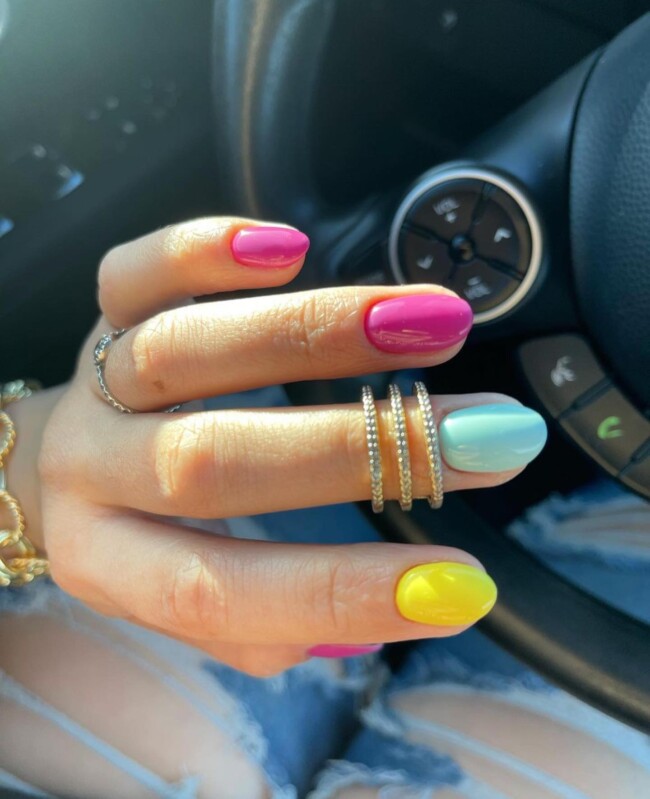 summer nails designs, summer nails 2022, summer nails design 2022, summer nails acrylic, summer nails, gel, summer nails short, summer nails pink, bright summer nails, cute summer nails, bright summer nails 2022, french summer nails