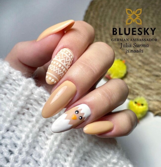 easter nails, easter nail designs 2022, easter nail art, bunny nails, speckled egg nails, eggshell nails, spring nails 2022, easter nails designs 2022, french tip easter nails, french twist easter nails, pastel nails, pastel french tip nails