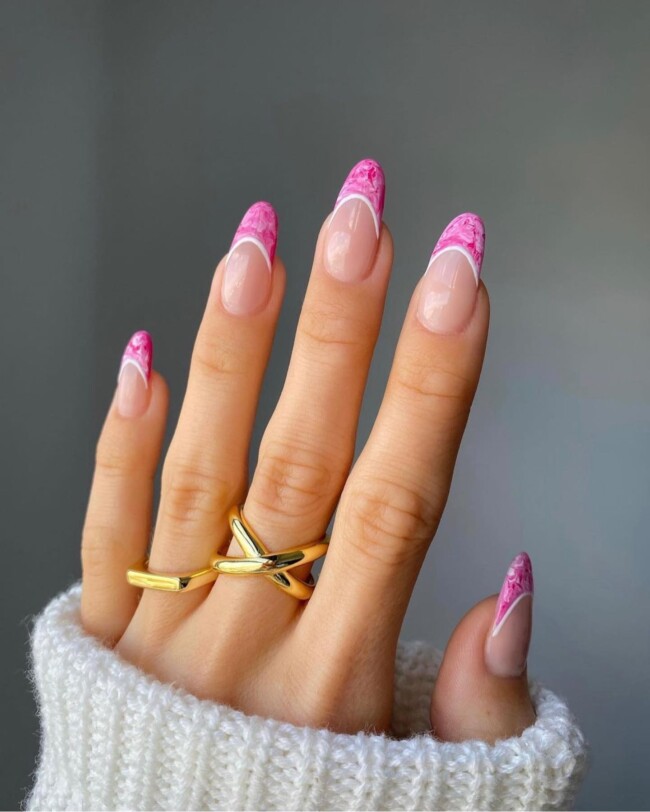 summer french nails, french nails 2022, french nails acrylics, long french nails, french nails with glitter, french nails designs, french nails ombre, trendy french nails, french nails color, french manicure 2022 summer, french nail designs with color