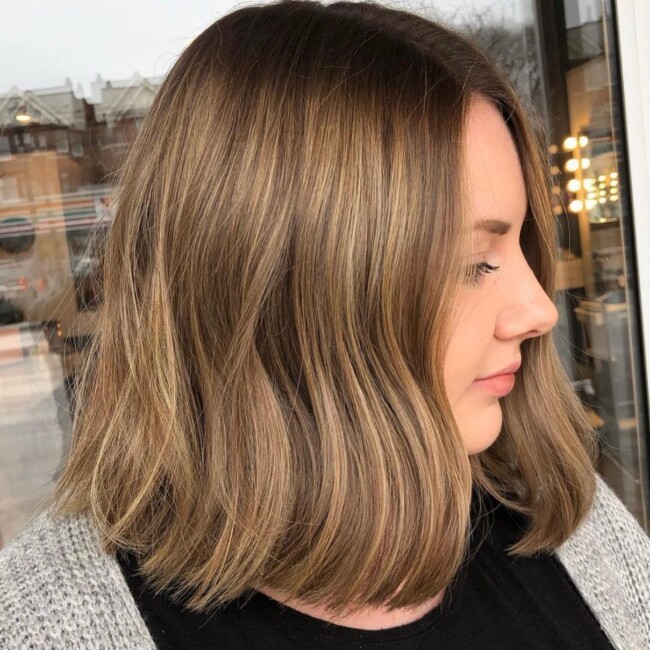 37 Most Stylish Long Bob Hairstyles To Try in 2022 — Lob Bronze Natural Looking