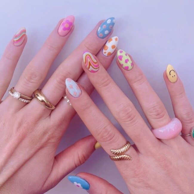 30 Aesthetic Pastel Nails That Are Perfect For Spring — Mix n Match Pastel Nails