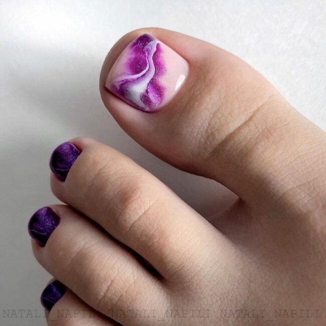 72 Cute Toe Nail Designs —