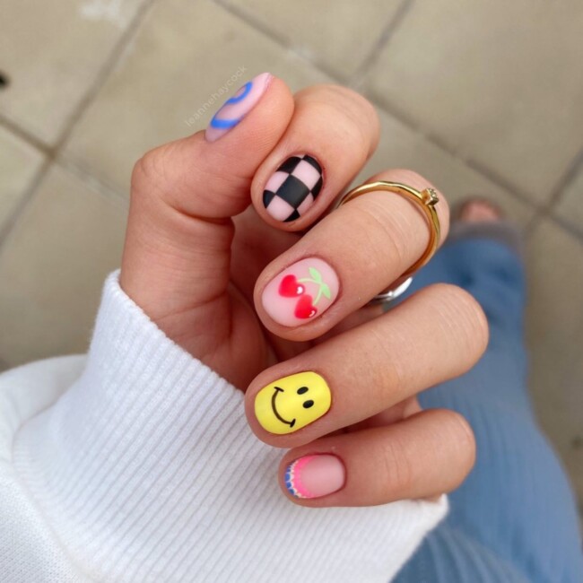 Fun Back to school nail art – danetigress