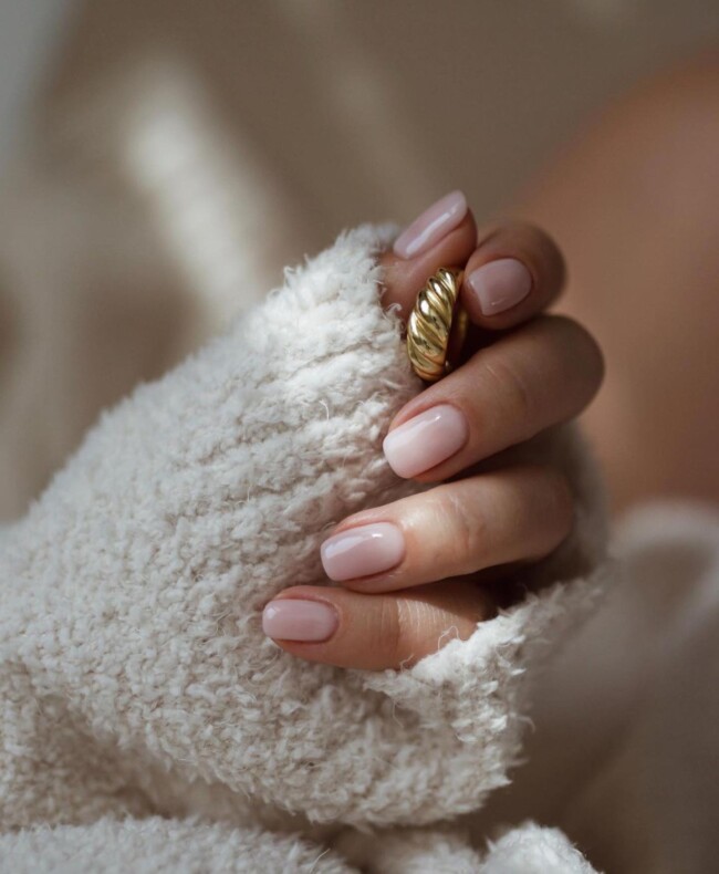 40 Nude Nail Designs For Any Occasion — Nude Nails