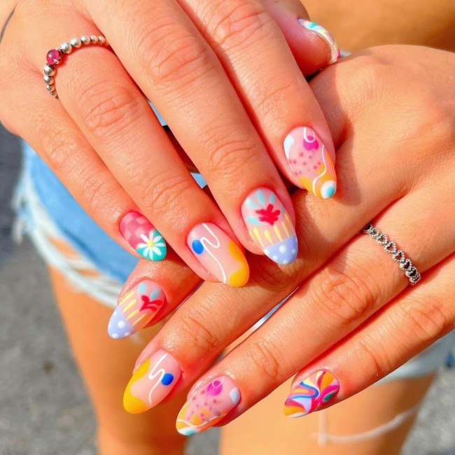 70 Pretty Nails That Are Appropriate To Wear in Summer — Fun Summer Nails