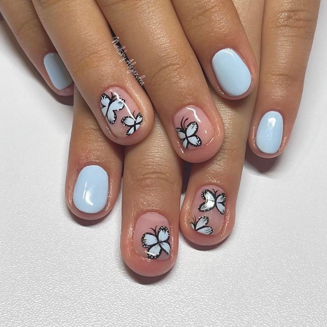 butterfly nail designs 2022, butterfly nail designs short, butterfly nail ideas, butterfly nails, pink, butterfly nails acrylic, butterfly nails, blue, butterfly nails, nail art designs, summer nail ideas, butterfly nails summer, acrylic nail designs