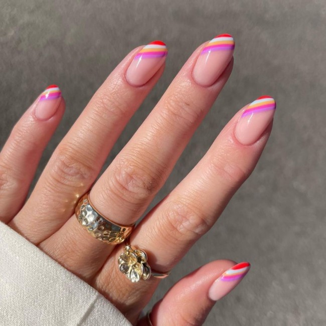 summer nails, summer nail trends, summer nail ideas, summer nail designs, summer nails 2022, vibrant nails, bright nails, nail art designs, colorful nails, mix and match nails, funky summer nails, colorful flower nails