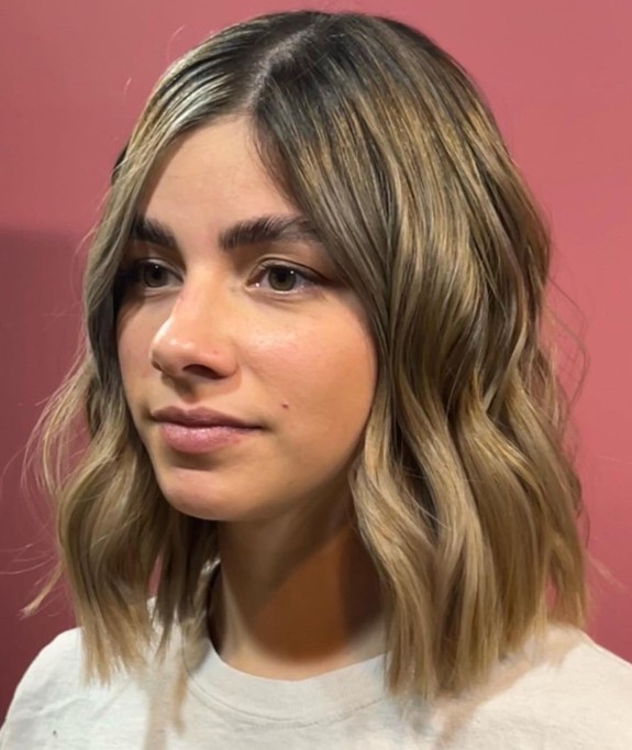 25 Cutest Lob Haircut Ideas — Bronze Lob Haircut