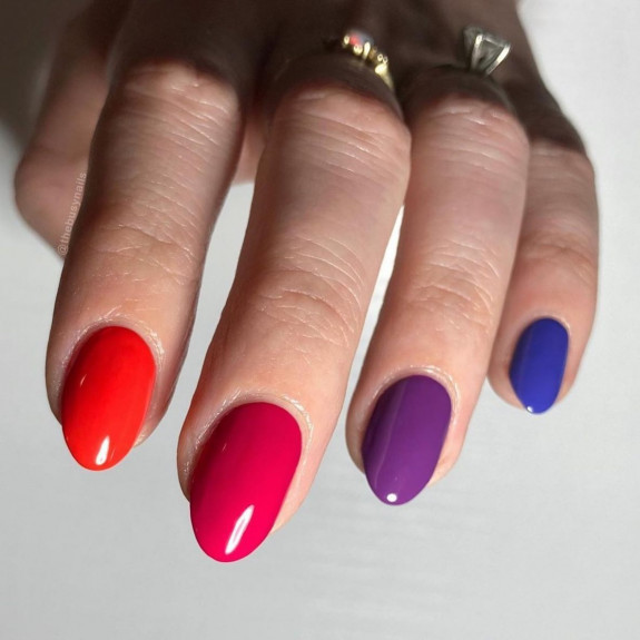 100 Cute Skittle Nails in 2022 — Jewel Tone Nails