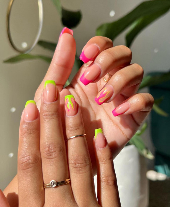 summer nail designs 2022, bright summer nails 2022, bright summer nails orange, bright summer nails short, bright summer nails coffin, bright summer nail designs, blue summer nails, pink summer nails, bright nails ideas, summer nails, acrylic