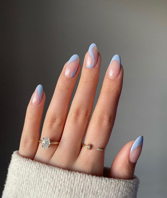 minimalist nails 2022, pastel french, white tip nails, white swirl nails, minimalist nails design, minimal nail art for short nails, minimalist nails , green minimalist nails, white minimalist nails, spring minimalist nails, minimalist almond nails, spring nails 2022, spring nail designs , spring french nails 