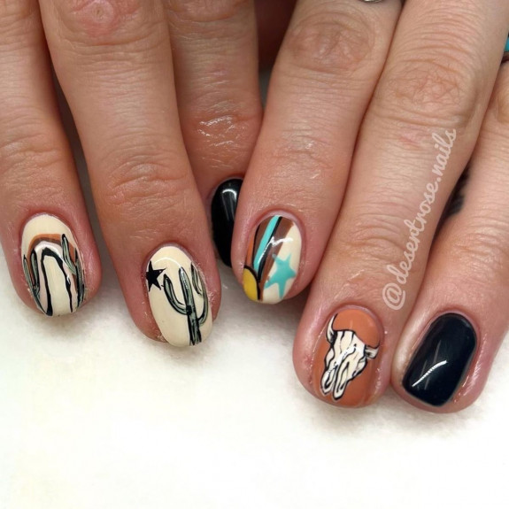 37 Painted Desert Nails — Western Desert Nails