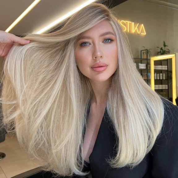 45 Trendy Long Haircuts — Blonde Hair Color