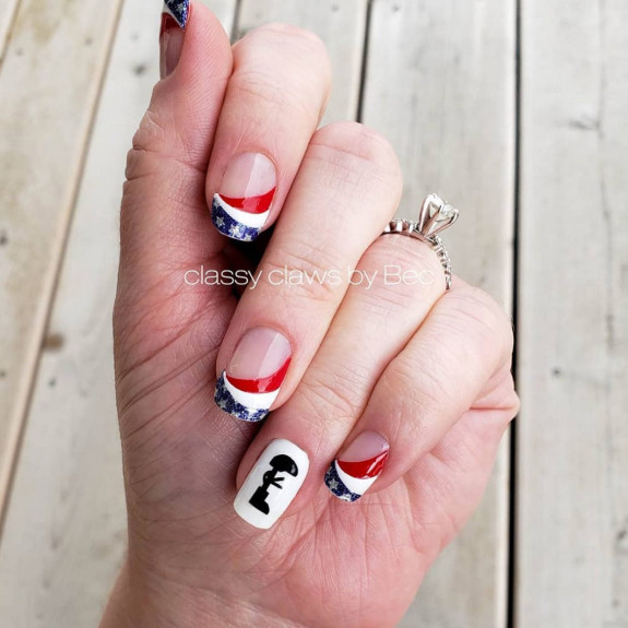 45 Patriotic Nail Designs — Memorial Day Manicure