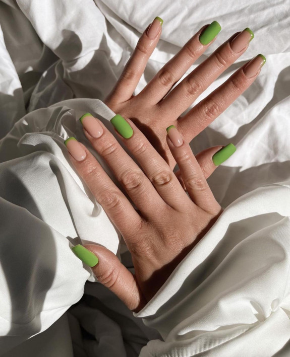 30 Spring Minimalist Nails — Green Nails Design