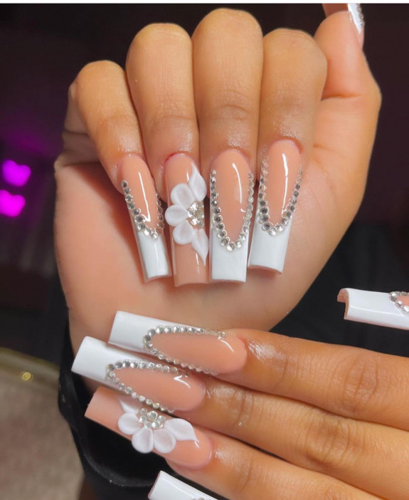 elegant prom nails, acrylic nail art designs, prom nails 2022, prom nail french tip, prom nails for blue dress, prom nails ideas