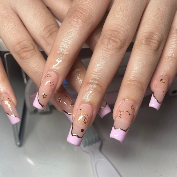 horoscope nails, libra nail designs 2022, libra acrylic nails, libra nails, libra nail ideas, libra gel polish, libra short nails, libra horoscope nails, libra birthday nails, zodiac nails, libra constellation nails