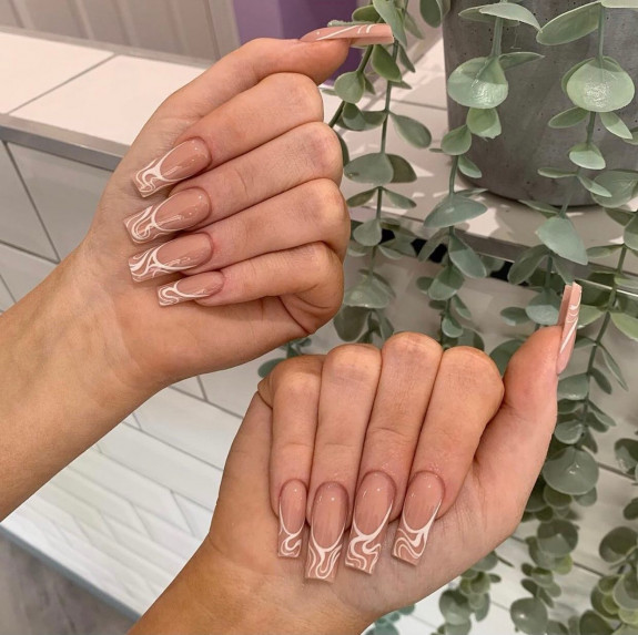 tapered nails, tapered nails 2022, tapered square nails, tapered short nails, tapered square french tips, tapered nails acrylic, tapered nails vs coffin, tapered square nails short