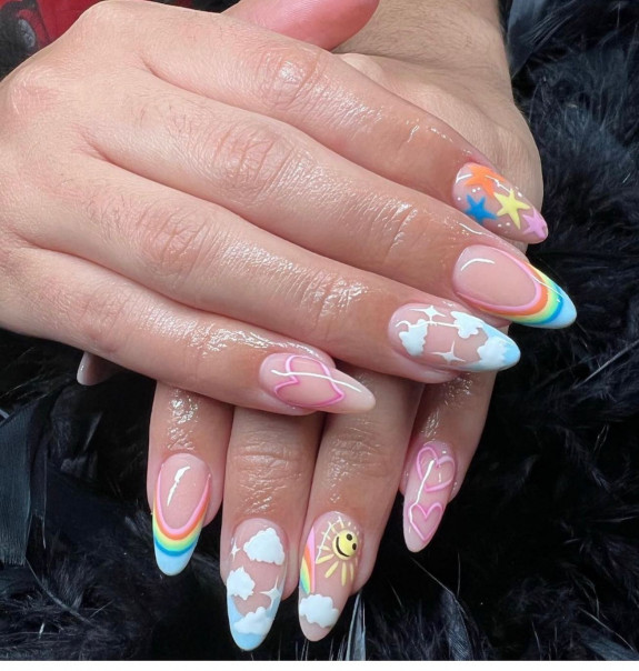 40+ Trendy Summer Almond Nail Designs — Mix and Match Dreamy Nails