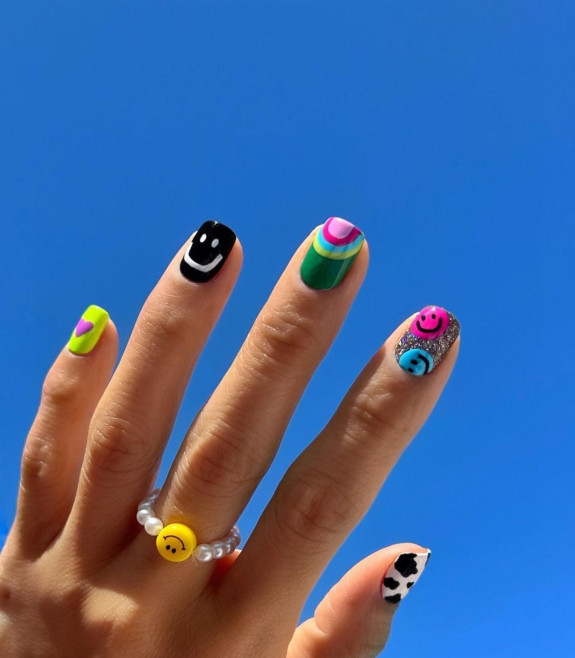 40+ Cute Short Nail Designs for 2022 — Happy Nails Design