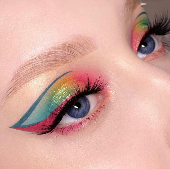 30+ Cute Eye Makeup Looks To Recreate — Colorful Eye Makeup