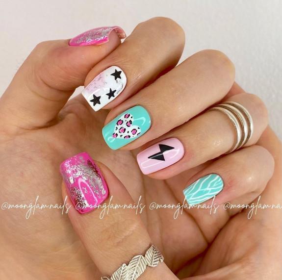 40+ Cute Short Nail Designs for 2022 — Funky Short Nails