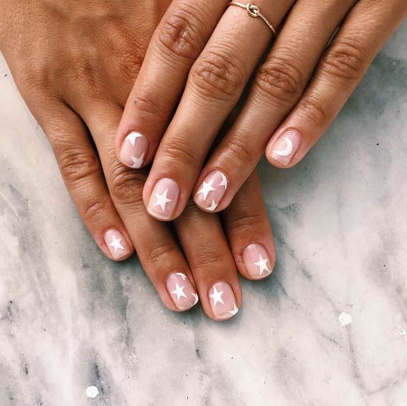 40+ Cute Short Nail Designs for 2022 — Lightning Soft Pink Nails