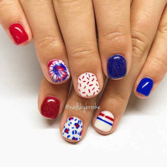 red, white and blue nails, 4th of july nails, patriotic nail designs, summer nails, patriotic nails, simple red and blue nails, fourth of July nails , patriotic nails 2022, red, white and blue french tip nails, simple red and blue nails, red and blue nails designs, red and blue acrylic nails, red and white nails