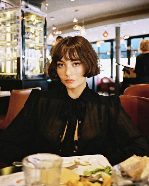 41 Cute French Bob Haircuts — French Bob Haircut + Fringe